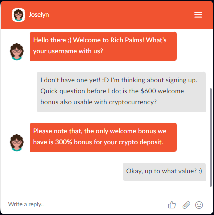 The Rich Palms Customer Support