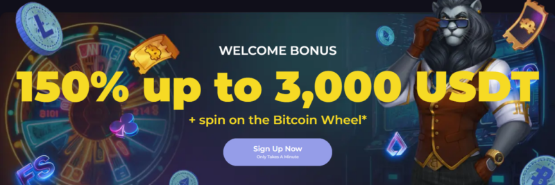 The CryptoLeo Welcome Bonus